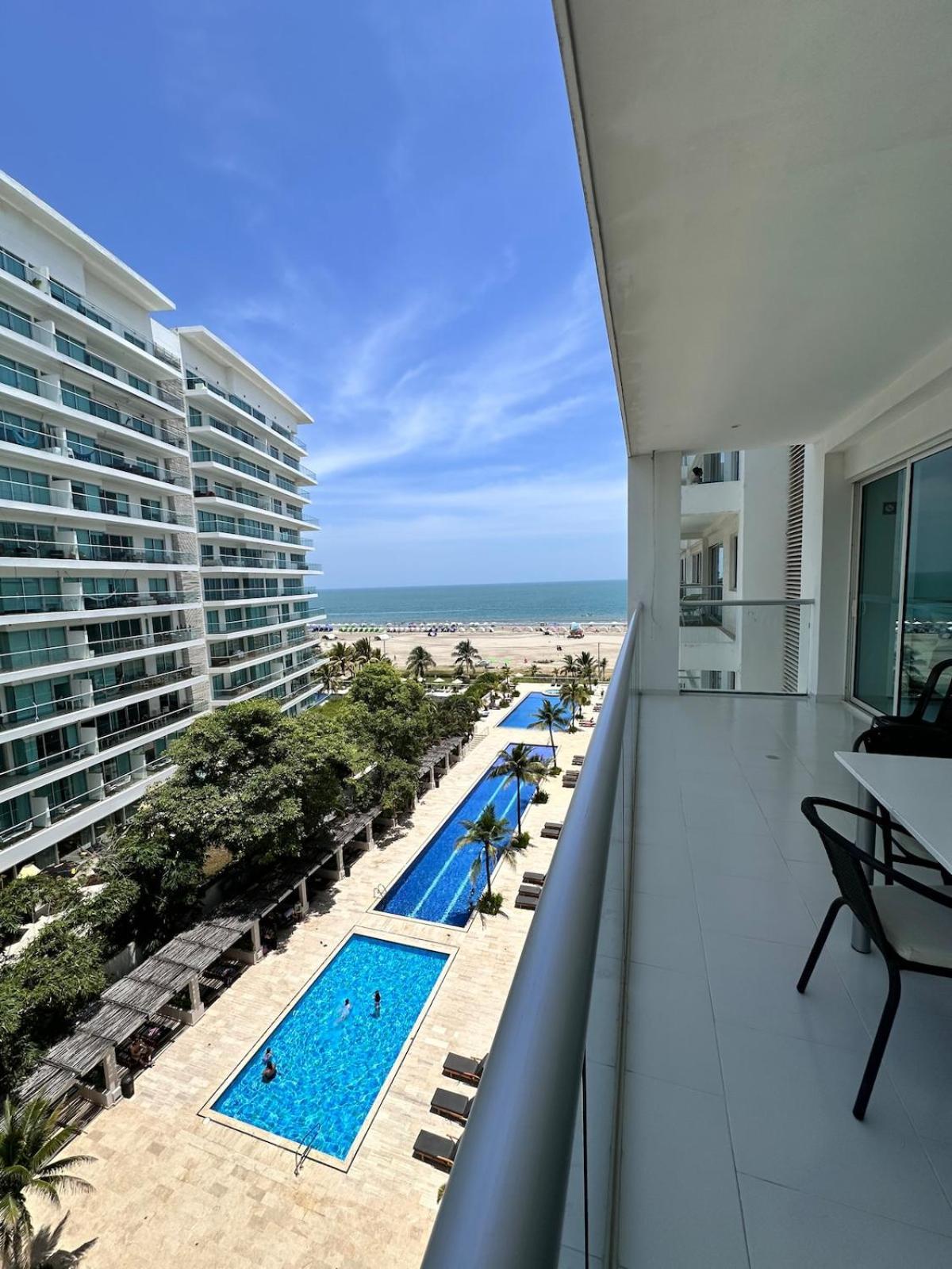 Apartamento Exclusivo Con Playa Y Piscinas Morros Cartagena